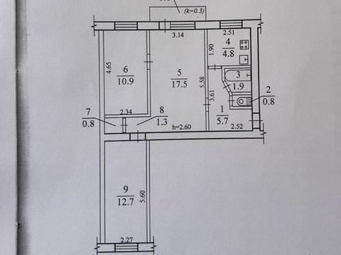 квартира по адресу Александра Поля просп. (Кірова), 78