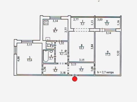 квартира за адресою Лісового вул., 6