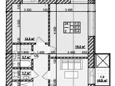 квартира за адресою Приозерна вул., 21