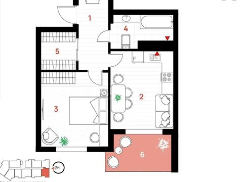 квартира по адресу Крайковского ул., 5, к5