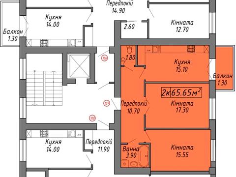 квартира за адресою Степана Бандери вул., 60