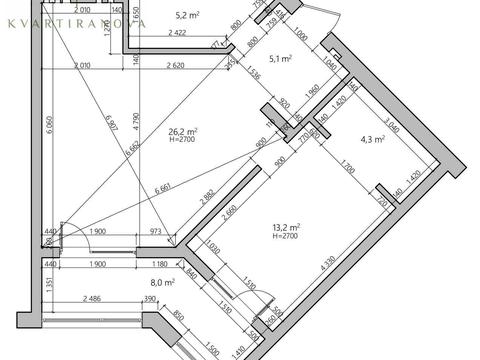 квартира по адресу Кульпарковская ул., 96