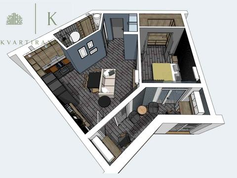 квартира по адресу Кульпарковская ул., 96