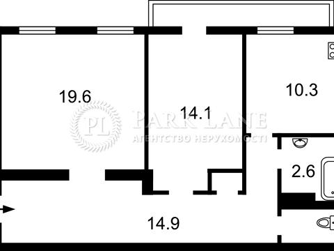 квартира за адресою Євгена Чикаленка вул. (Пушкінська), 2-4/7