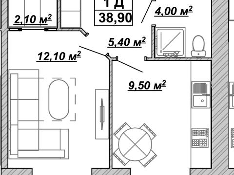 квартира по адресу Княгинин ул., 44
