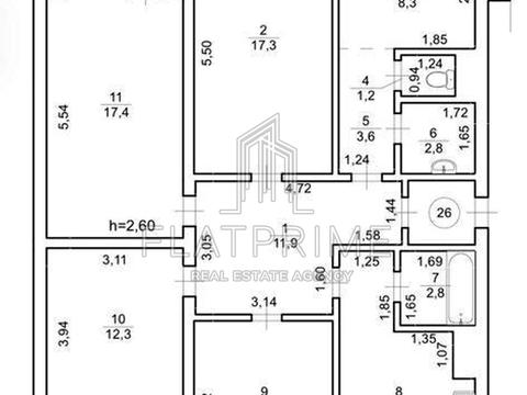квартира по адресу Академика Заболотного ул., 40