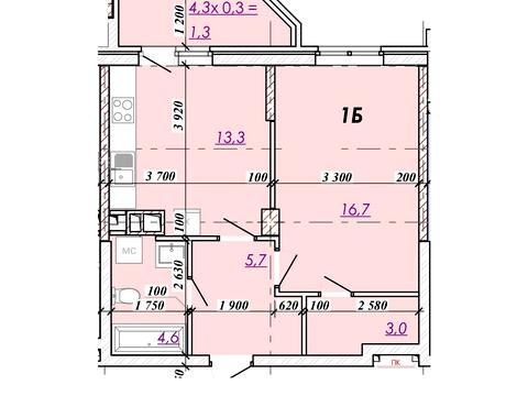 квартира за адресою Овідіопольська дорога вул., 3, к.1