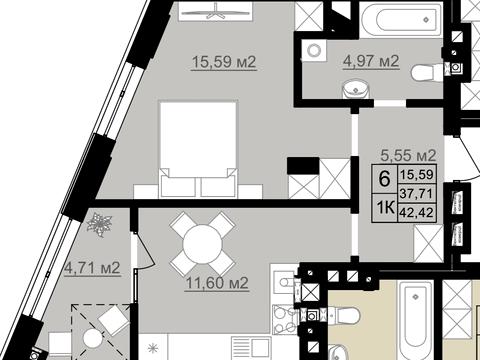 квартира за адресою Романа Дашкевича вул., 2