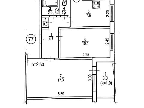 квартира по адресу Степана Рудницького ул. (Шолохова), 19