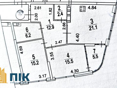 квартира по адресу Днепровская набережная ул., 15-Ж