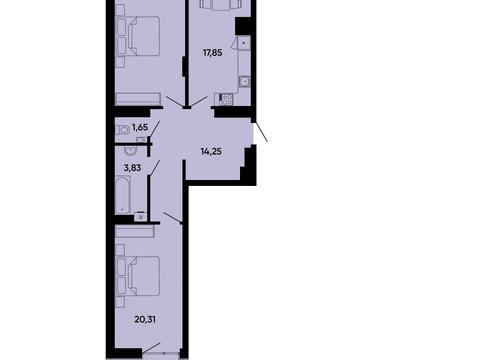 квартира по адресу Раковского ул., 24А