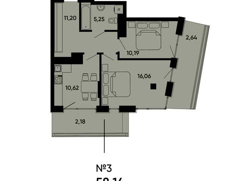 квартира по адресу Раковского ул., 24а