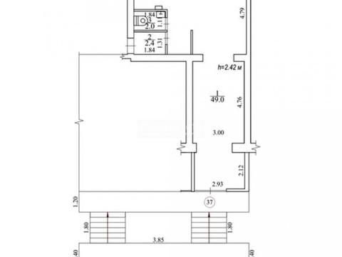 комерційна за адресою Василя Тютюнника вул. (Анрі Барбюса), 49