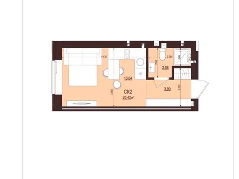 квартира по адресу Лесная ул., 3