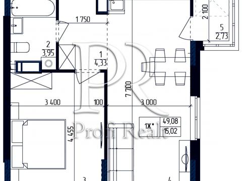 квартира по адресу Любомира Гузара просп. (Космонавта Комарова), 15а