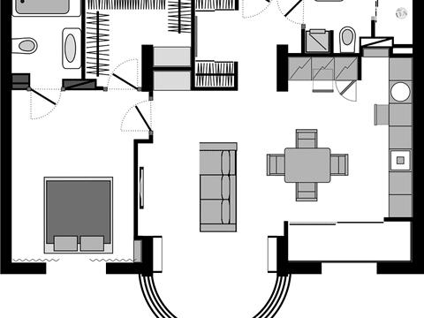 квартира за адресою Київ, В'ячеслава Чорновола вул., 27