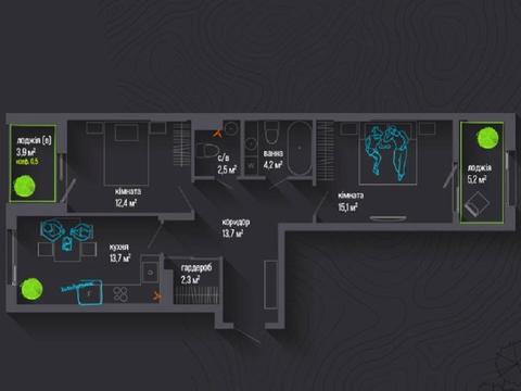 квартира за адресою Національної Гвардії вул., 16