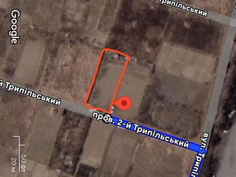 участок по адресу провулок Трипільський
