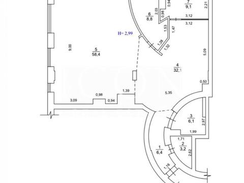 комерційна за адресою Бульварно-Кудрявська вул. (Воровського), 21