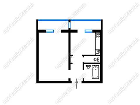 квартира за адресою Миропільська вул., 37