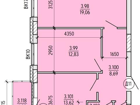 квартира за адресою Профсоюзна вул., 9-А