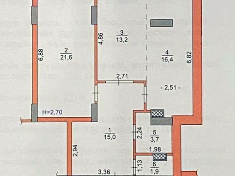 квартира за адресою Київ, Антоновича вул. (Горького), 74