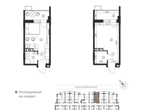 квартира за адресою Якубенківська вул. (Тропініна), 12