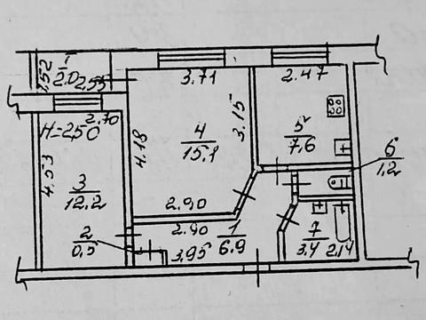 квартира по адресу Академика Янгеля ул., 22