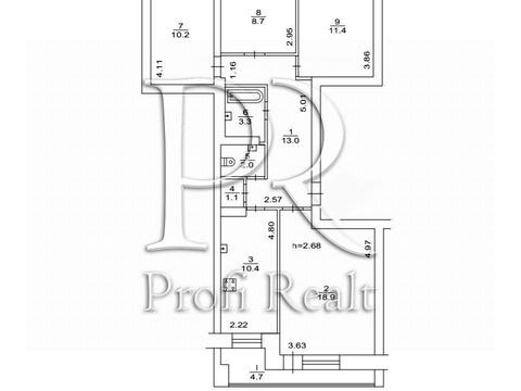 квартира по адресу Леси Украинки бульв., 36/10