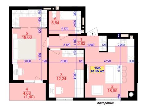квартира по адресу Национальной Гвардии ул., 3а