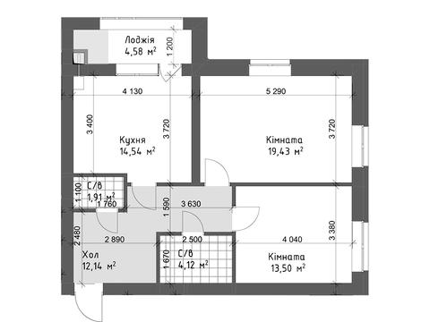 квартира за адресою Академіка Сахарова вул., 52