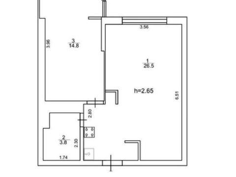 квартира по адресу Елизаветы Чавдар ул., 5