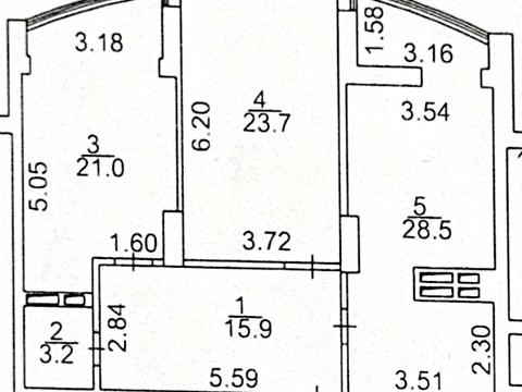 квартира по адресу Михаила Максимовича ул. (Трутенко Онуфрия), 3-Г