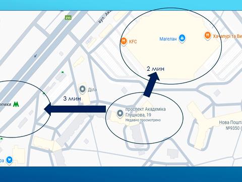 квартира за адресою Академіка Глушкова просп., 19