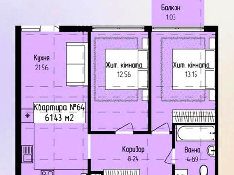 квартира за адресою Парковий провулок, 3а