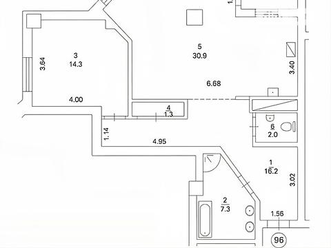 квартира по адресу Вадима Гетьмана ул., 1-А