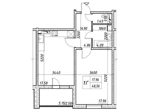 квартира за адресою Коноплянська вул., 22-Б