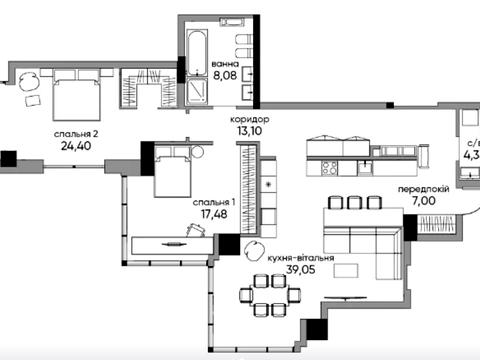 квартира по адресу Антоновича ул. (Горького), 136