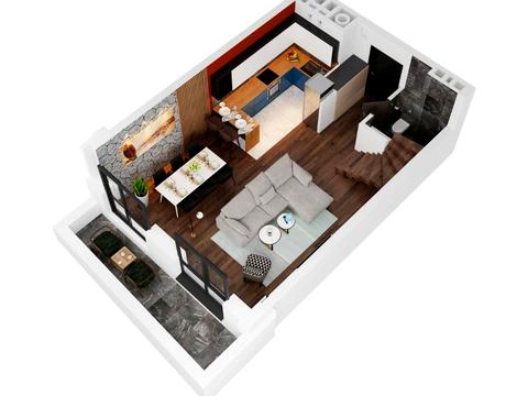 квартира по адресу Карла Мікльоша ул., 20-Б