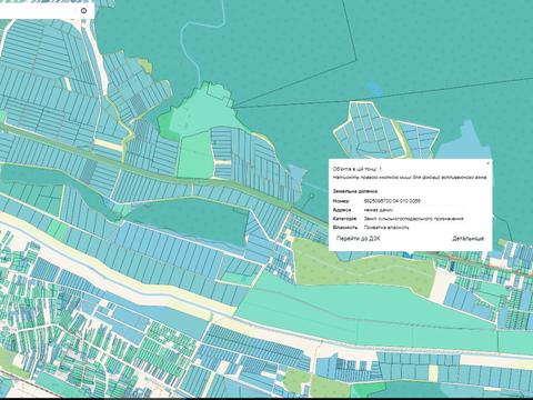 ділянка за адресою Фасад траси