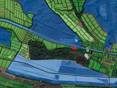 ділянка за адресою Фасад траси