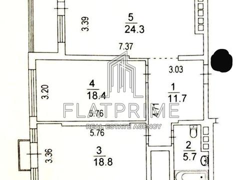 квартира по адресу Берестейский просп. (Победы), 5-В