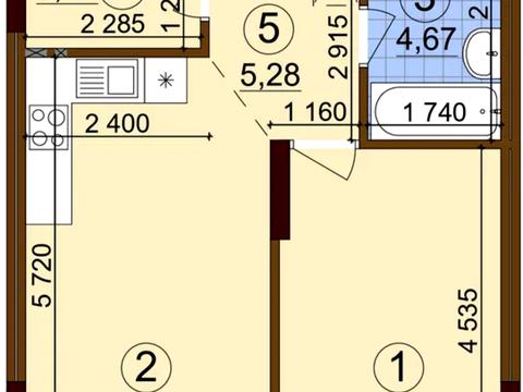 квартира за адресою Всеволода Змієнка вул., 15/23