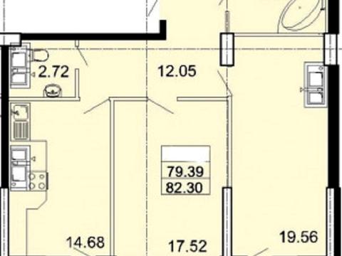квартира по адресу Фонтанская дорога ул., 25-И