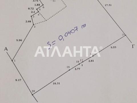 участок по адресу Варшавская ул.