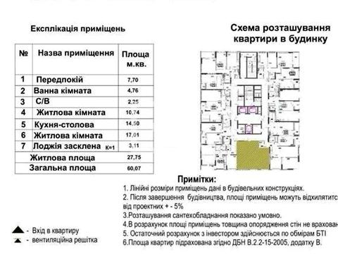 квартира за адресою Причальна вул., 11