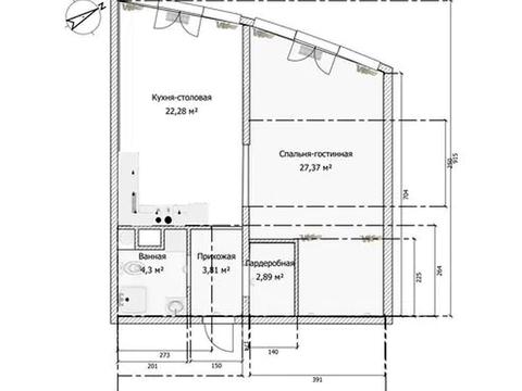квартира по адресу Аркадиевский пер., 9/1