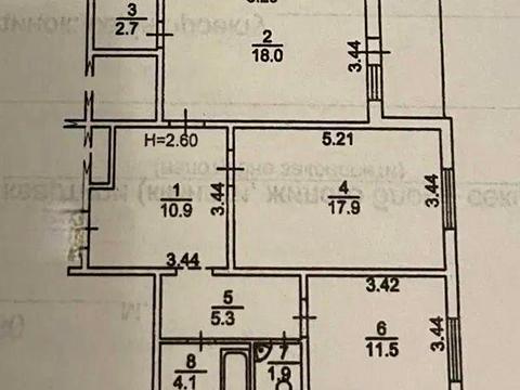 квартира по адресу Сергея Данченко ул., 1