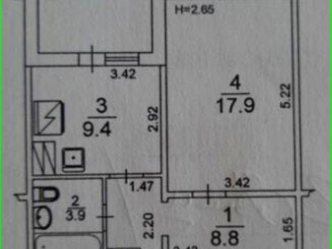 квартира за адресою Олени Пчілки вул., 2-Б