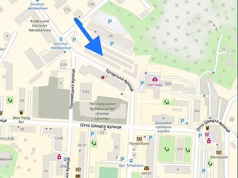 паркомісце за адресою Татарська вул., 24